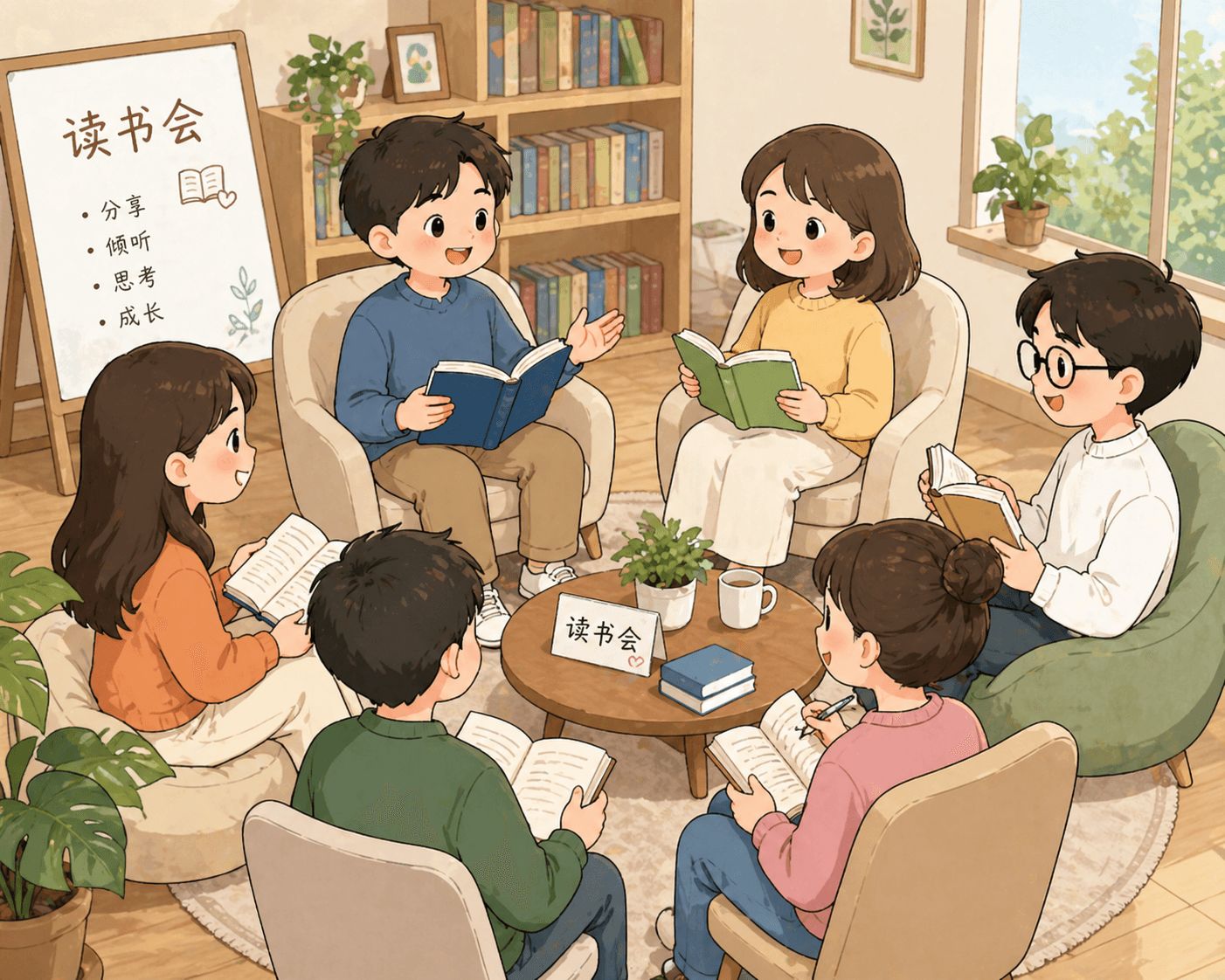 静心读书会